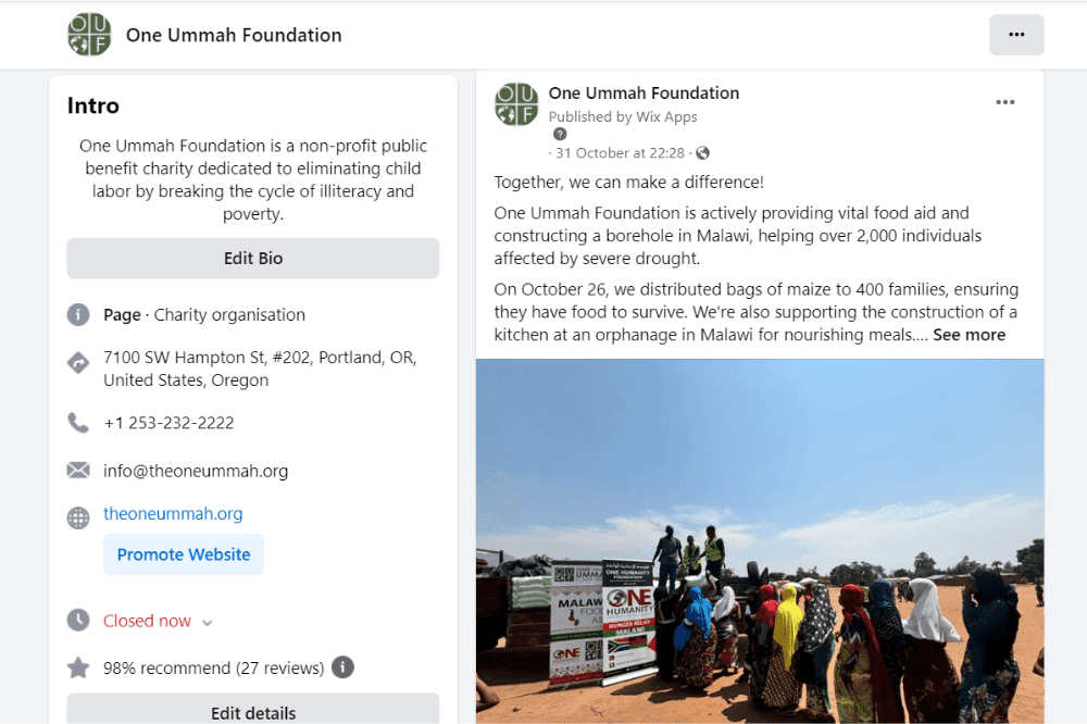 Follow us on Facebook