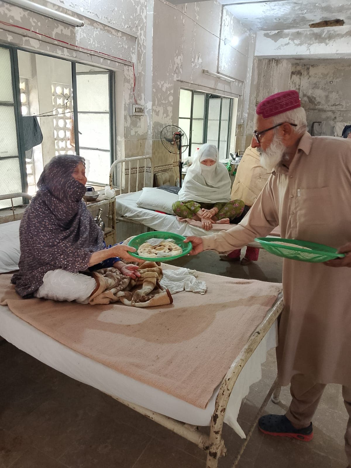 OUF Supporting Patients At Karachi Leprosy Hospital