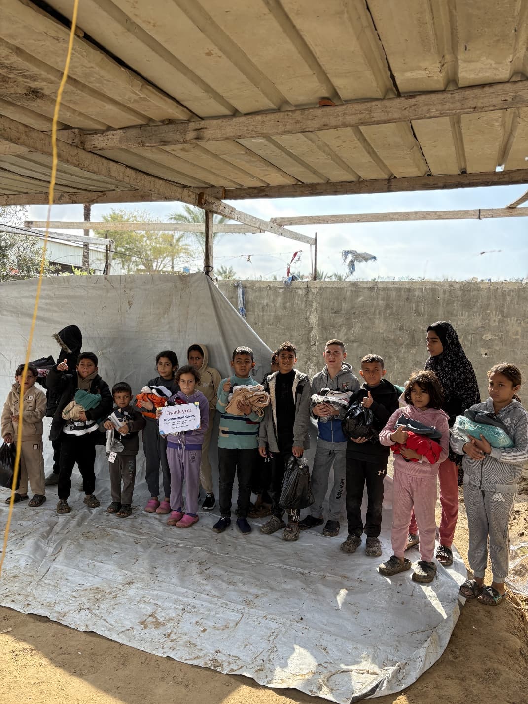 OUF Delivers Winter Aid In Middle East