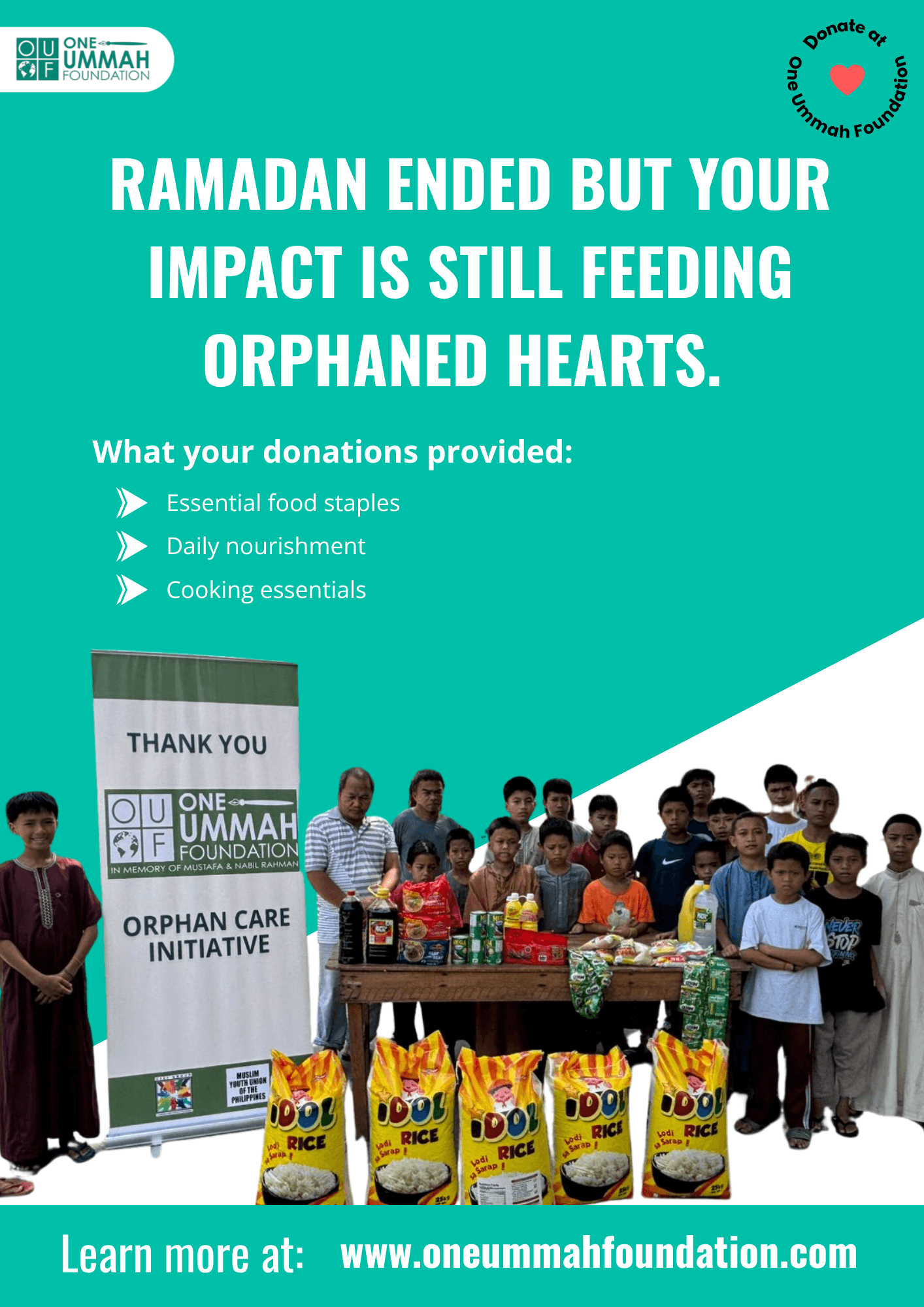 Ramadan Orphan Care Supporting 154 Children In Need