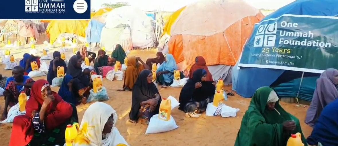 Food Relief Campaign in Baraawe, Somalia Brings Hope