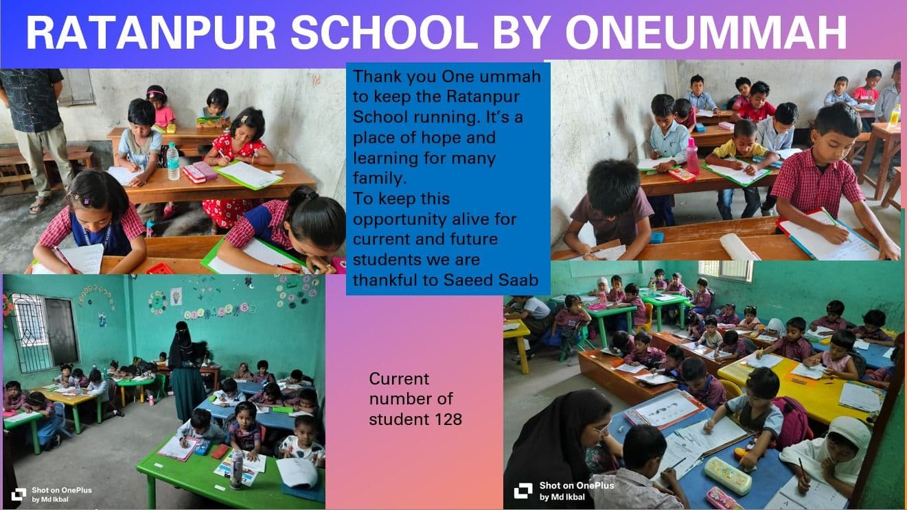 OUF School In Ratanpur Now Serving 128 Students