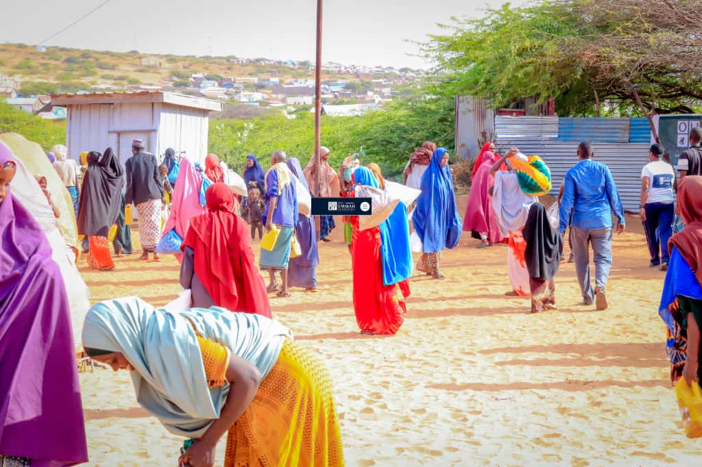 Food Rations Distributed to 250 Families in Brawa