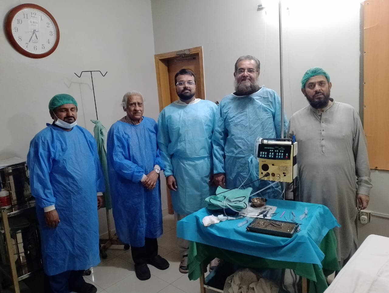 131 Cataract Surgeries with New Phaco Machine