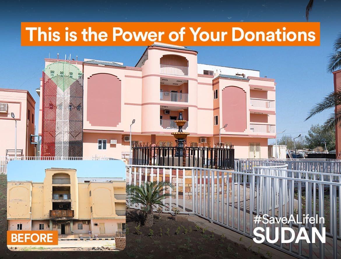 OUF and SAPA Help Reopen Children’s Hospital in Sudan