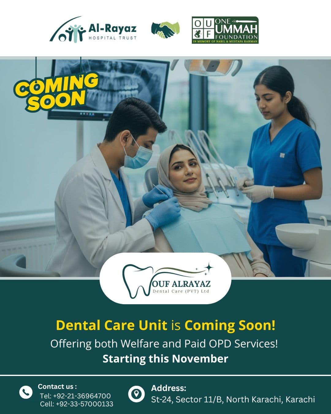 Al-Rayaz Dental Care Unit Launching This November
